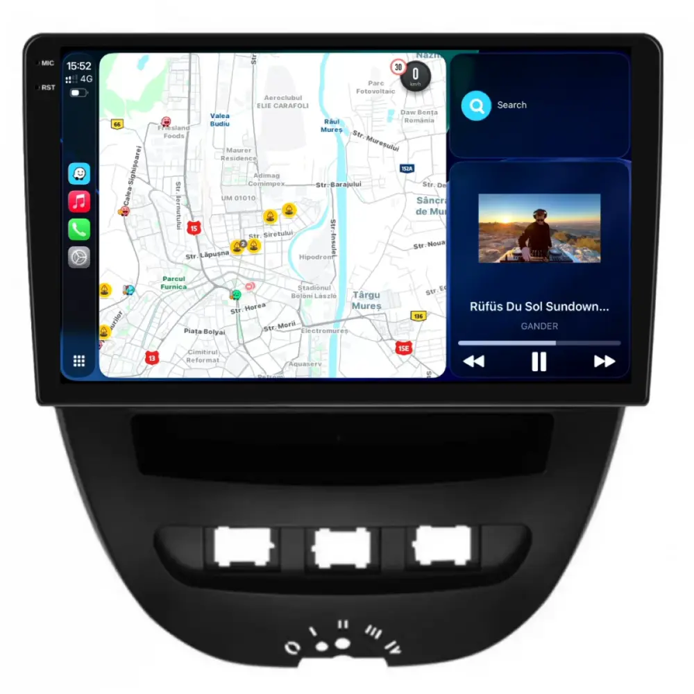 Navigatore Dedicato Android Auto Carplay per Toyota Aygo 2005-2014