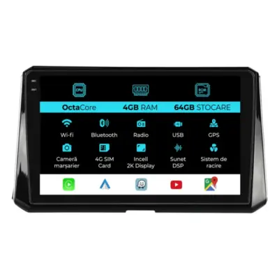Navigatore Dedicato Android Auto Carplay per Toyota Corolla 2013-2019