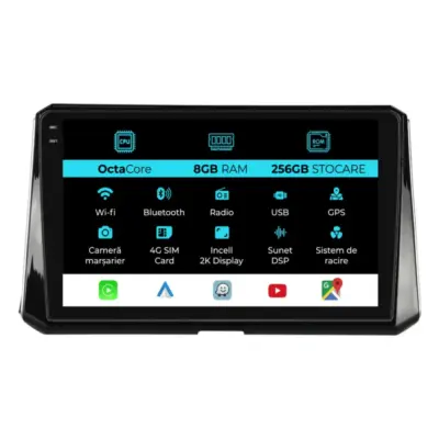 Navigatore Dedicato Android Auto Carplay per Toyota Corolla 2013-2019