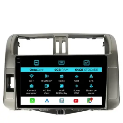 Navigatore Dedicato Android Auto Carplay per Toyota Land Cruiser Prado J150