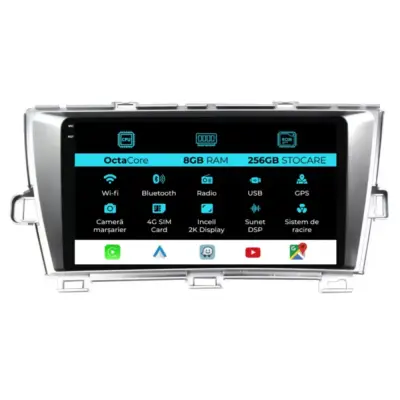 Navigatore Dedicato Android Auto Carplay per Toyota Prius W3 2009-2015