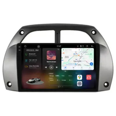 Navigatore Dedicato Android Auto Carplay per Toyota RAV4 2000-2005