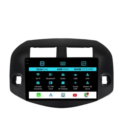 Navigatore Dedicato Android Auto Carplay per Toyota RAV4 2006-2013