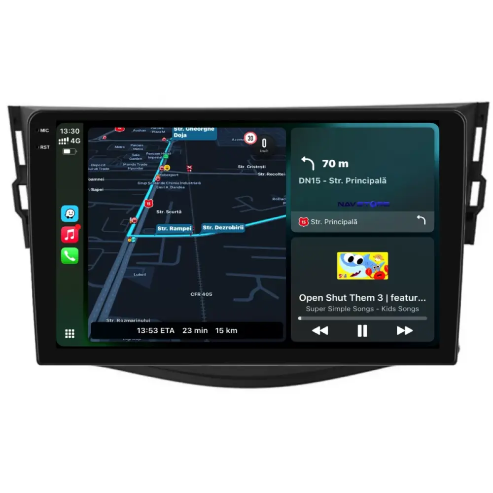 Navigatore Dedicato Android Auto Carplay per Toyota RAV4 2006-2013