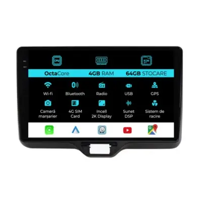 Navigatore Dedicato Android Auto Carplay per Toyota Yaris P21 2020-2025