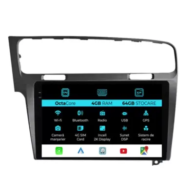 Navigatore Dedicato Android Auto Carplay per Volkswagen Golf 7 2013-2020