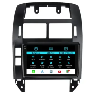 Navigatore Dedicato Android Auto Carplay per Volkswagen Polo 2004-2011 2K
