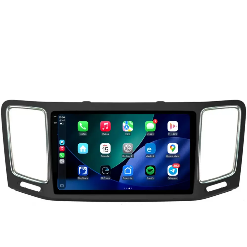 Navigatore Dedicato Android Auto Carplay per Volkswagen Sharan 2010-2014 2K