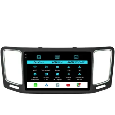 Navigatore Dedicato Android Auto Carplay per Volkswagen Sharan 2010-2014 2K