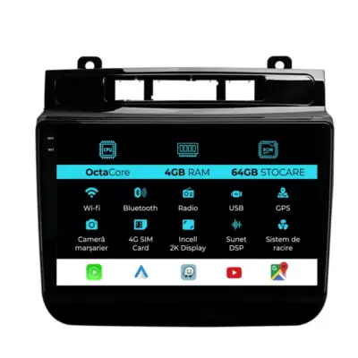 Navigatore Dedicato Android Auto Carplay per Volkswagen Touareg 2010-2018 2K