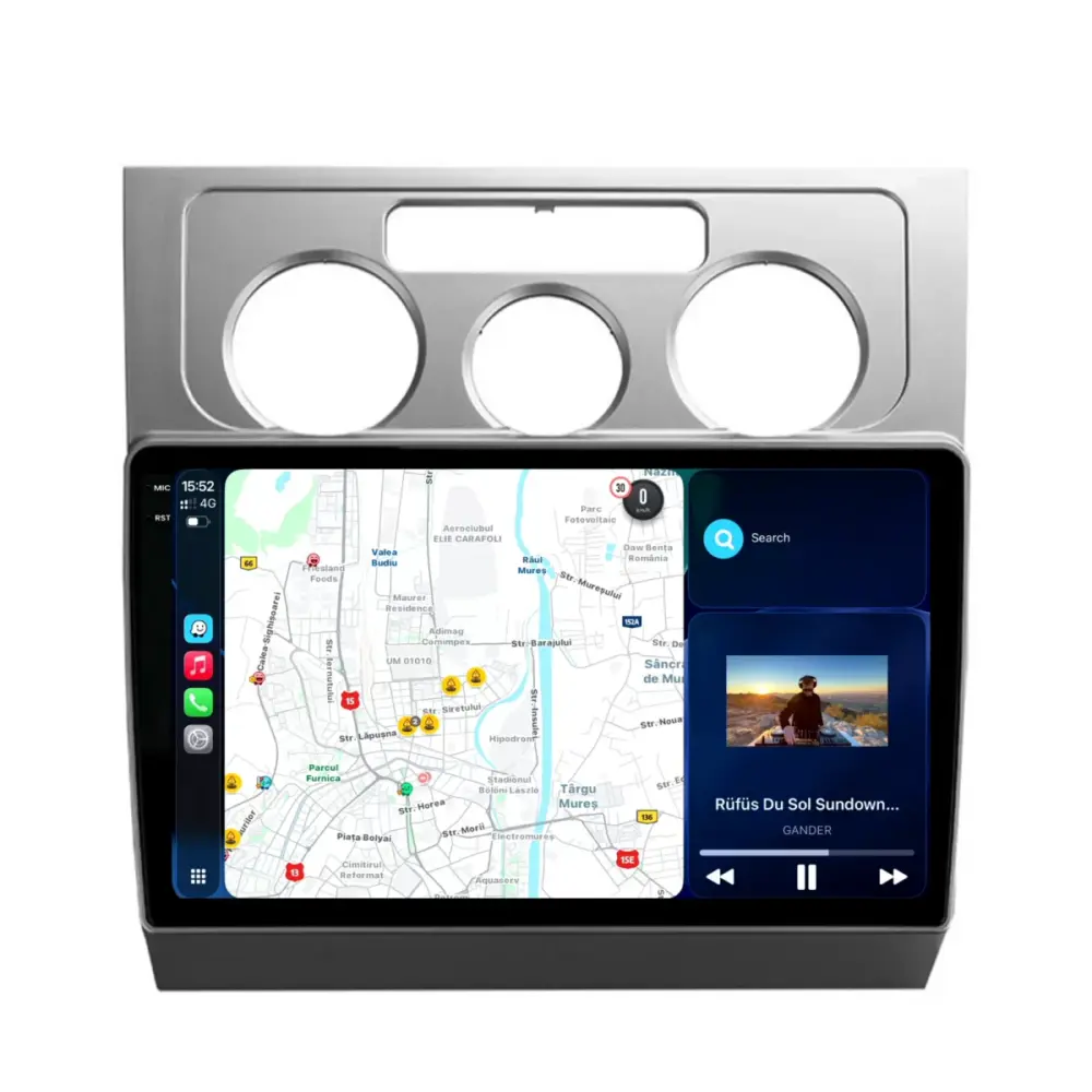 Navigatore Dedicato Android Auto Carplay per Volkswagen Touran 2003-2014