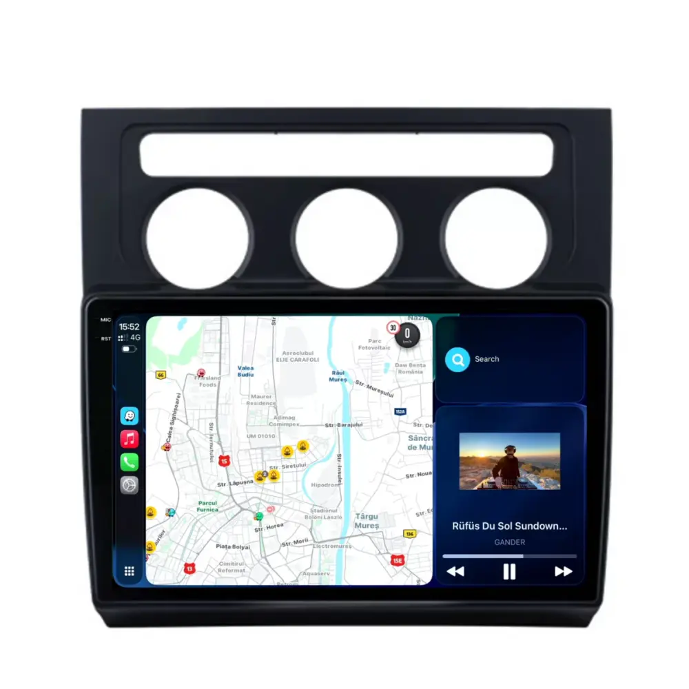 Navigatore Dedicato Android Auto Carplay per Volkswagen Touran 2003-2014 2K