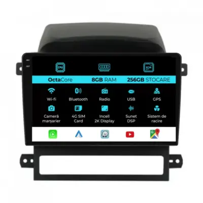 Navigatore Dedicato con Android Auto e Carplay per Chevrolet Captiva 2006-2011