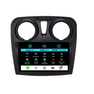 Navigatore Dedicato con Android Auto e Carplay per Dacia Sandero 2010-2020