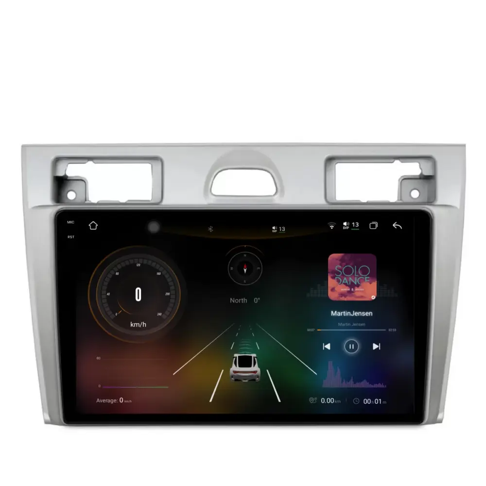Navigatore Dedicato con Android Auto e Carplay per Ford Fiesta 2004-2009