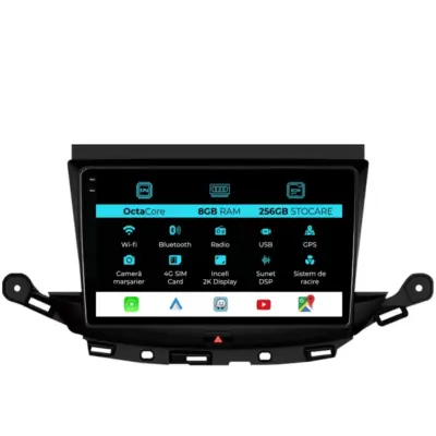 Navigatore Dedicato con Android Auto e Carplay per Opel Astra K 2015-2021