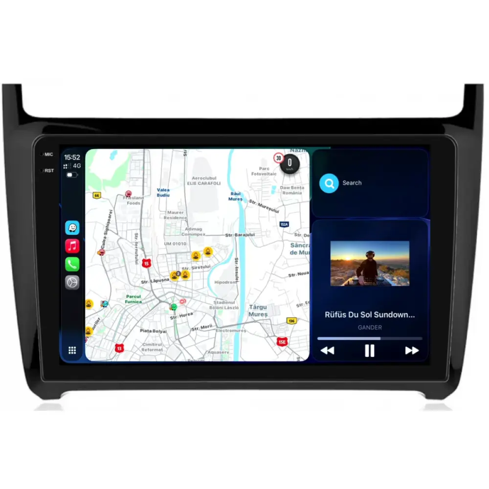 Navigatore Dedicato con Android Auto e Carplay per Volkswagen Polo 2004-2011 2K