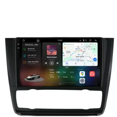 Navigatore Dedicato con Carplay per BMW Serie 1 E81 E82 E87 E88 2004-2011