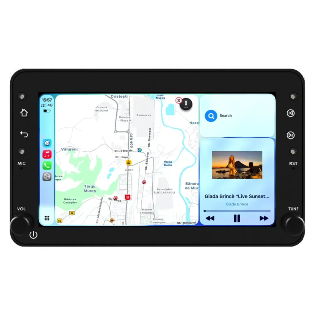 Navigatore Dedicato Quadcore 7 Pollici Android Auto Carplay per Alfa Romeo
