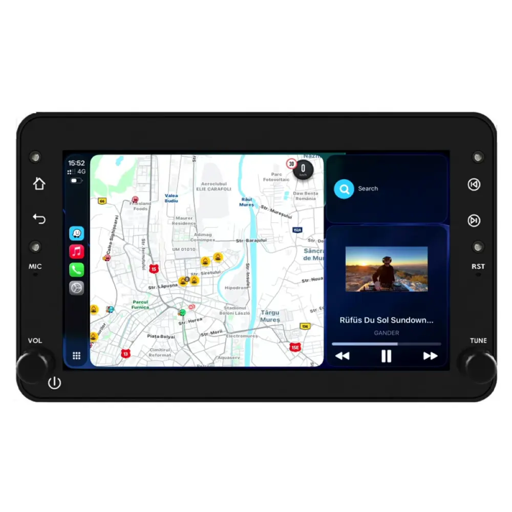 Navigatore Dedicato Quadcore 7 Pollici Android Auto Carplay per Alfa Romeo