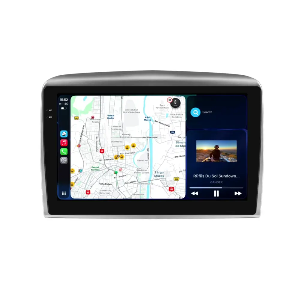Navigatore Dedicato Quadcore 9 Pollici Android Auto Lancia Ypsilon 2006-2011