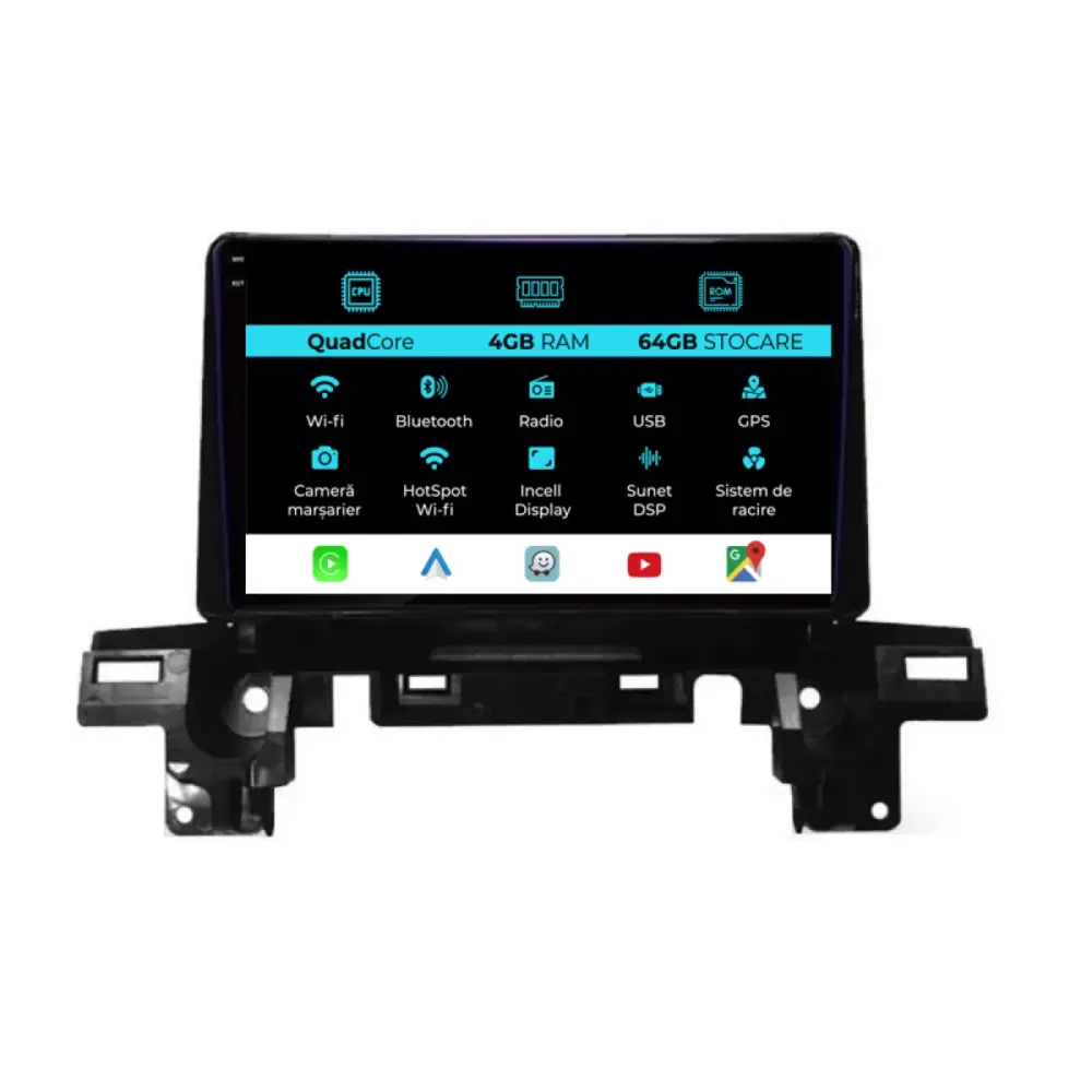 Navigatore Dedicato Quadcore 9 Pollici Android Auto per Mazda Cx-5 2017-2021