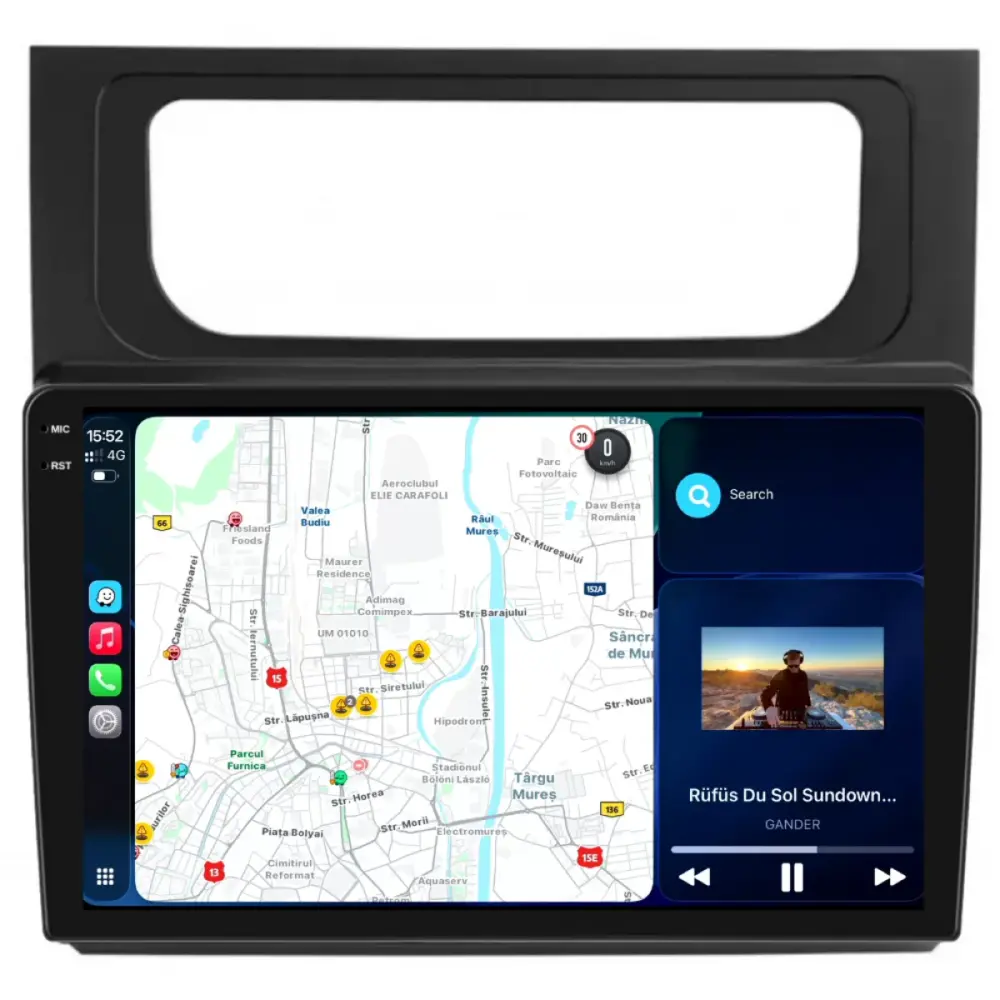 Navigatore Dedicato Touch 10 Pollici Quadcore Android Auto Carplay