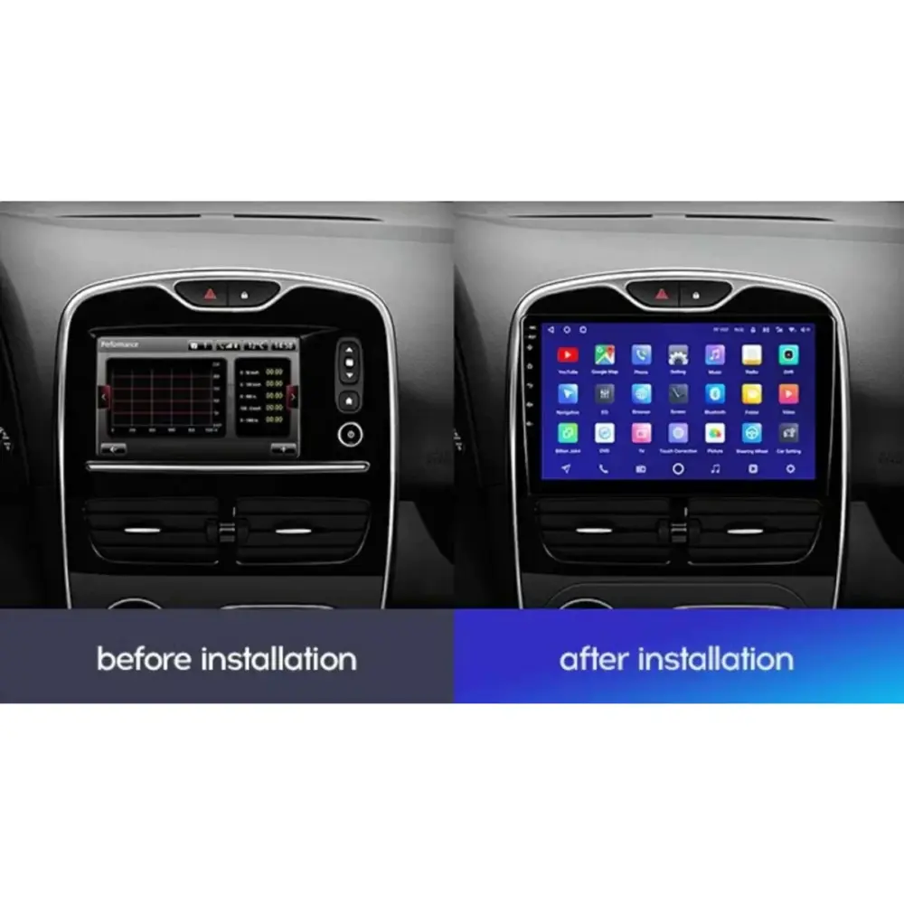 Navigatore Teyes CC3 2K 360 10,36 Android 4G Bluetooth Renault Clio 2012-2015