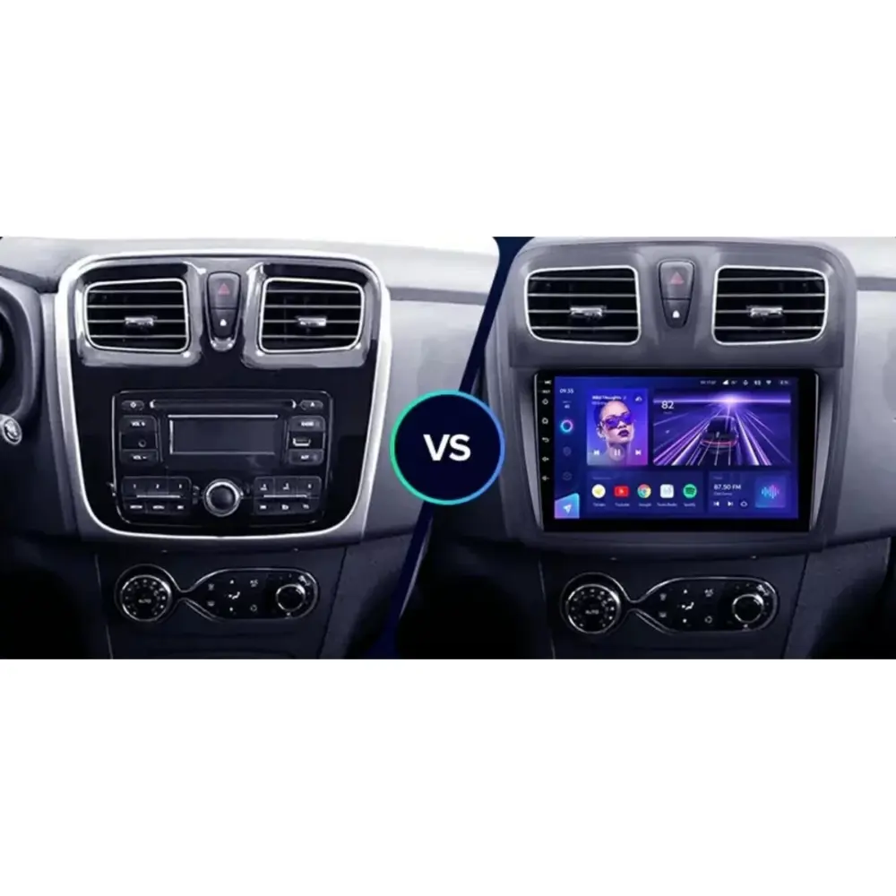 Navigatore Teyes CC3 2K 360 6+128gb Android 4G per Dacia Logan 2012-2016