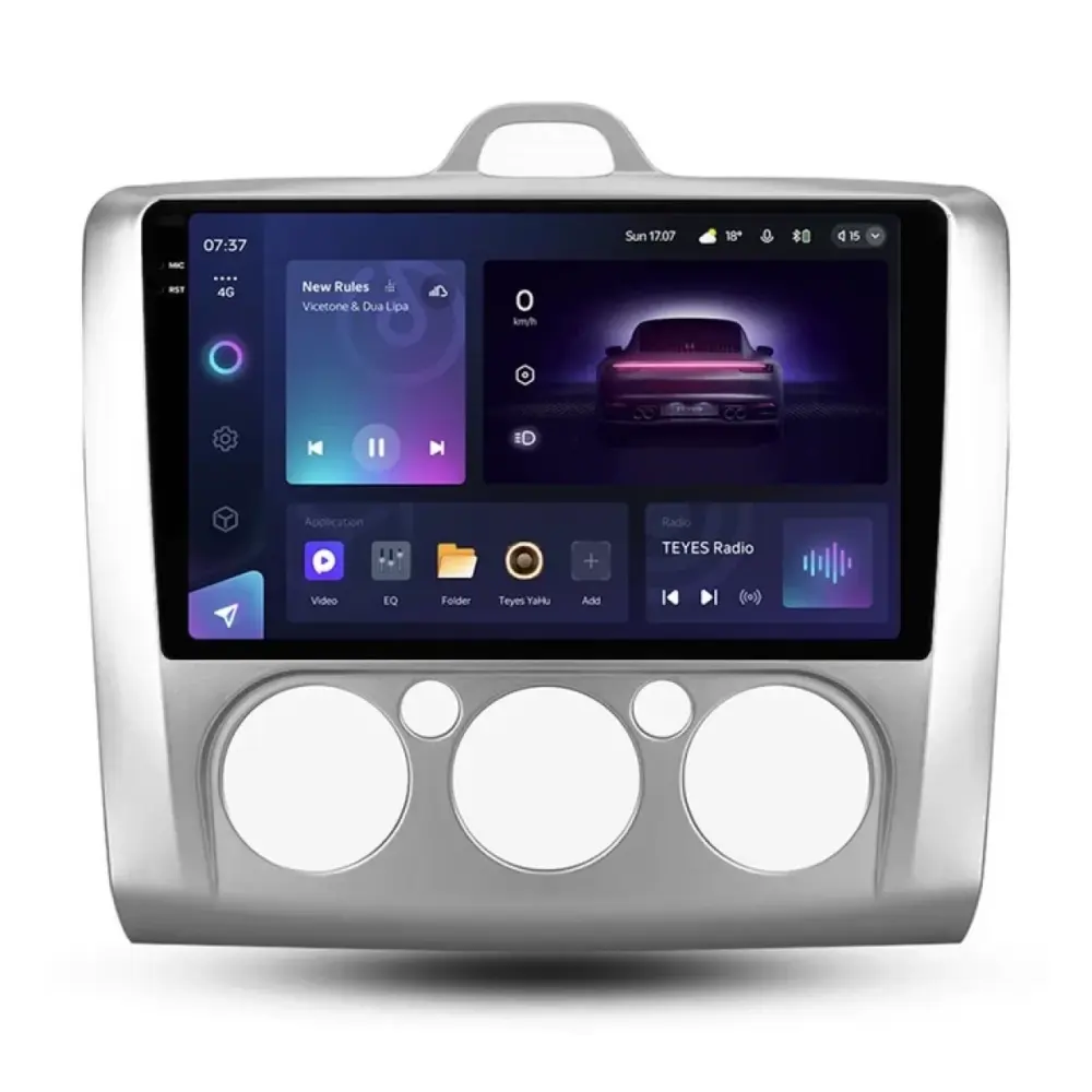 Navigatore Teyes CC3 2K 360 6+128gb Android 4G per Ford Focus 2 2005-2010