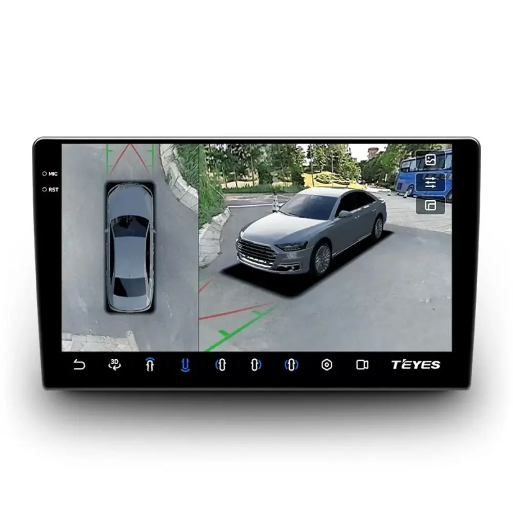 Navigatore Teyes CC3 2K 360 6+128gb Android per Mercedes Classe C W204 2011-2015