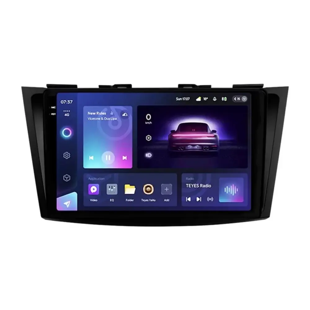 Navigatore Teyes CC3 2K 360 9,5 Android 4G Bluetooth Suzuki Swift 4 2011-2017