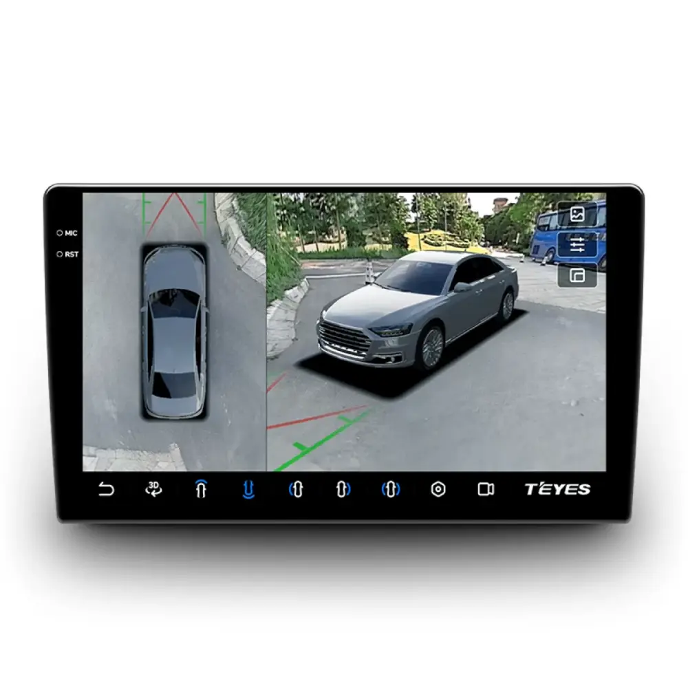 Navigatore Teyes CC3 2K 360 9,5 Qled Android 4G BMW Serie 1 E87 2004-2011