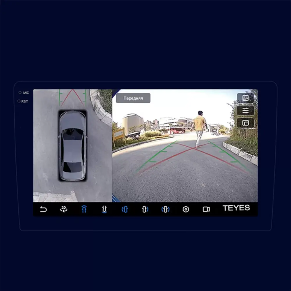 Navigatore Teyes CC3 2K 360 9,5 Qled Android 4G per Hyundai I20 2014-2018