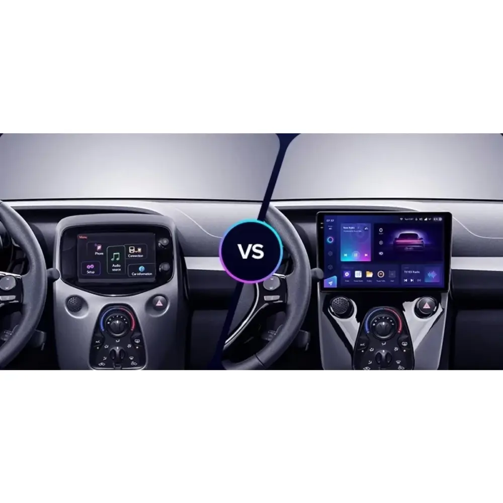 Navigatore Teyes CC3 2K 4+64gb Android 10.36 Qled per Peugeot 108 2014-2021