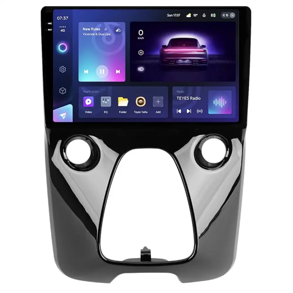 Navigatore Teyes CC3 2K 4+64gb Android 10.36 Qled per Peugeot 108 2014-2021