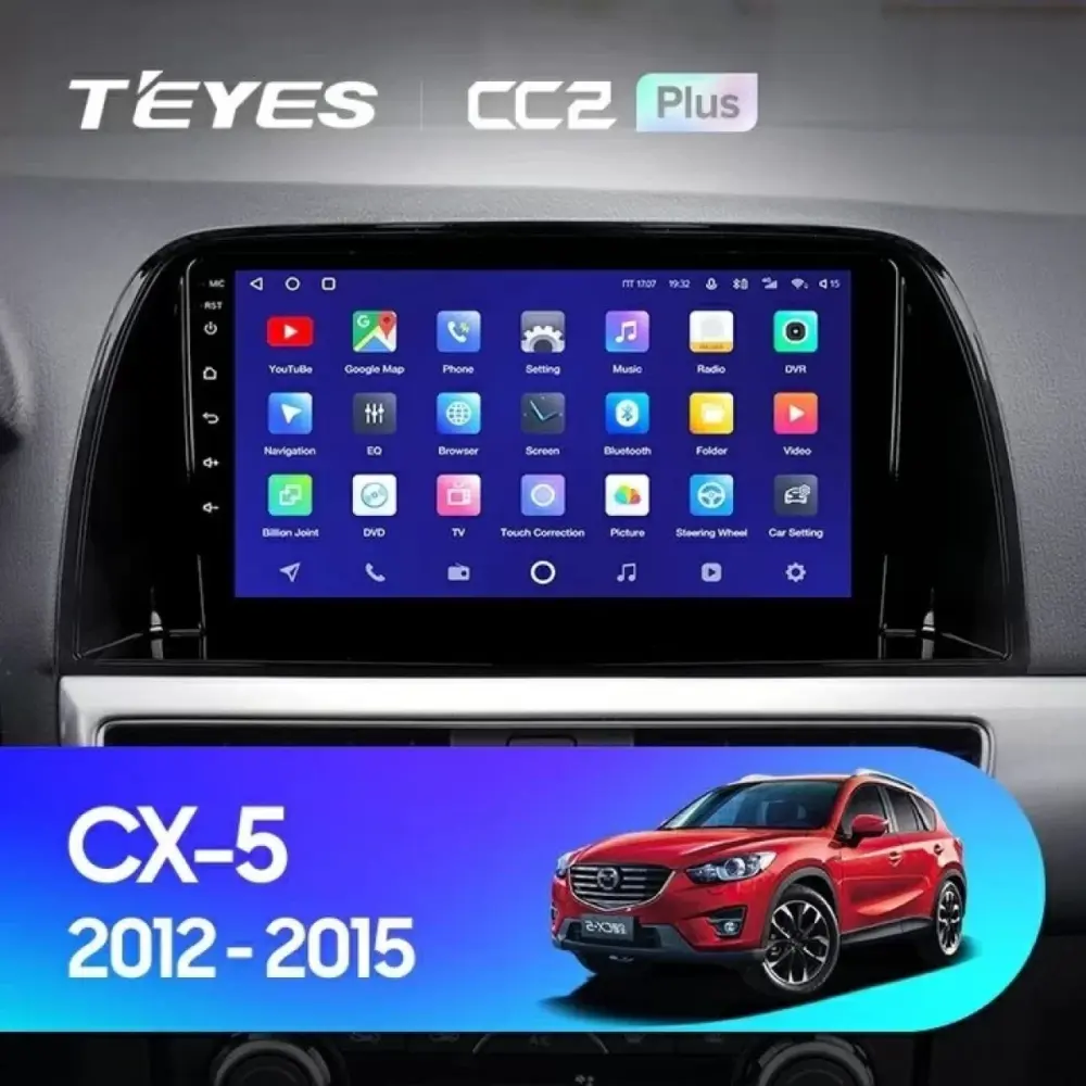 Navigatore Teyes CC3 2K 9,5 Qled Android 4G per Mazda Cx-5 2012-2015