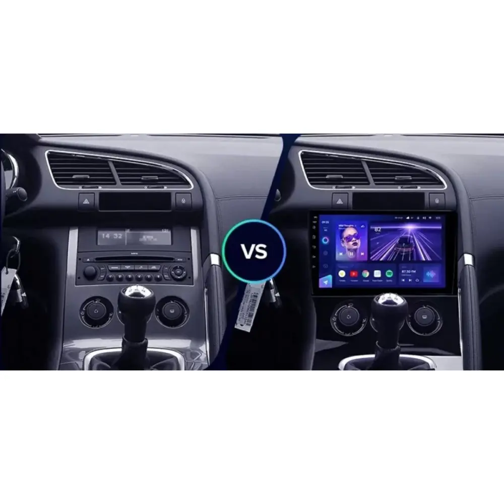 Navigatore Teyes CC3 2K 9,5 Qled Android 4G per Peugeot 3008 2009-2016