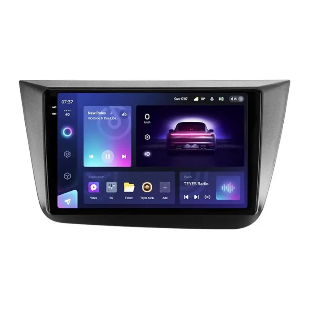 Navigatore Teyes CC3 2K 9,5 Qled Android 4G Seat Altea 5P 2004-2015