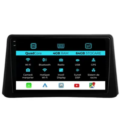 Navigatore Touch 9 Pollici Quadcore 4gb Opel Mokka 2012-2016 Carplay