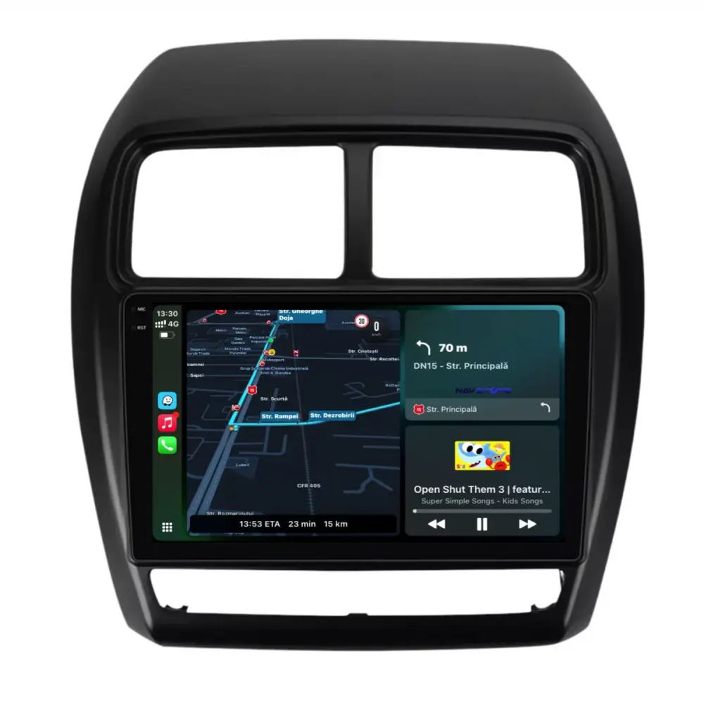 Navigatore Touch 9 Pollici Quadcore 4gb Ram 64gb per Mitsubishi Asx 2016-2019
