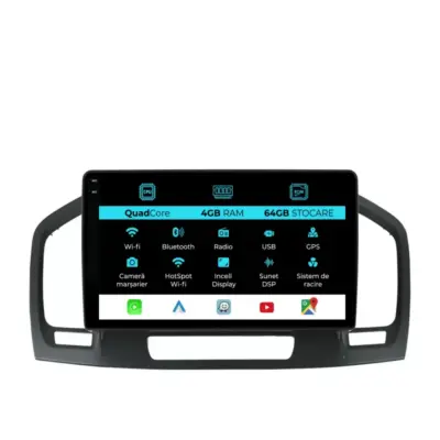 Navigatore Touch Screen 9 Pollici Quadcore Opel Insignia 2008-2013