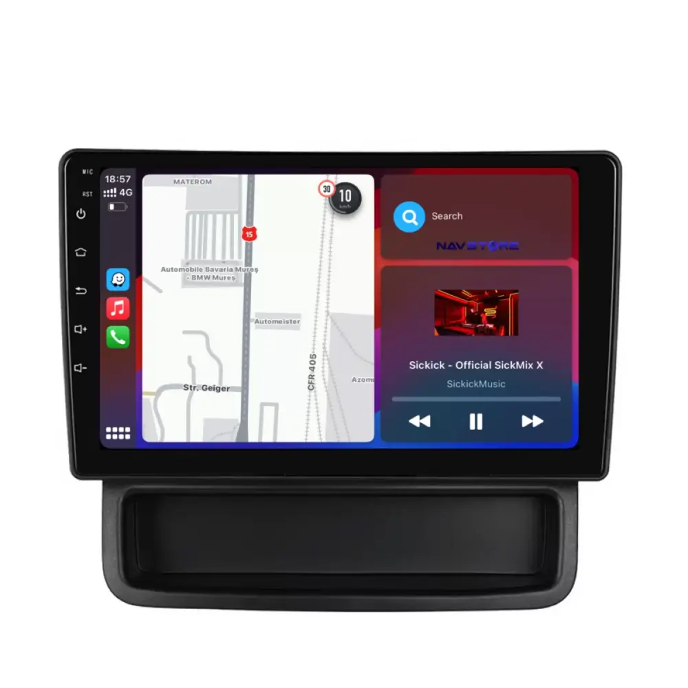 Navigazione 10 Pollici Carplay per Renault Trafic 2010-2014