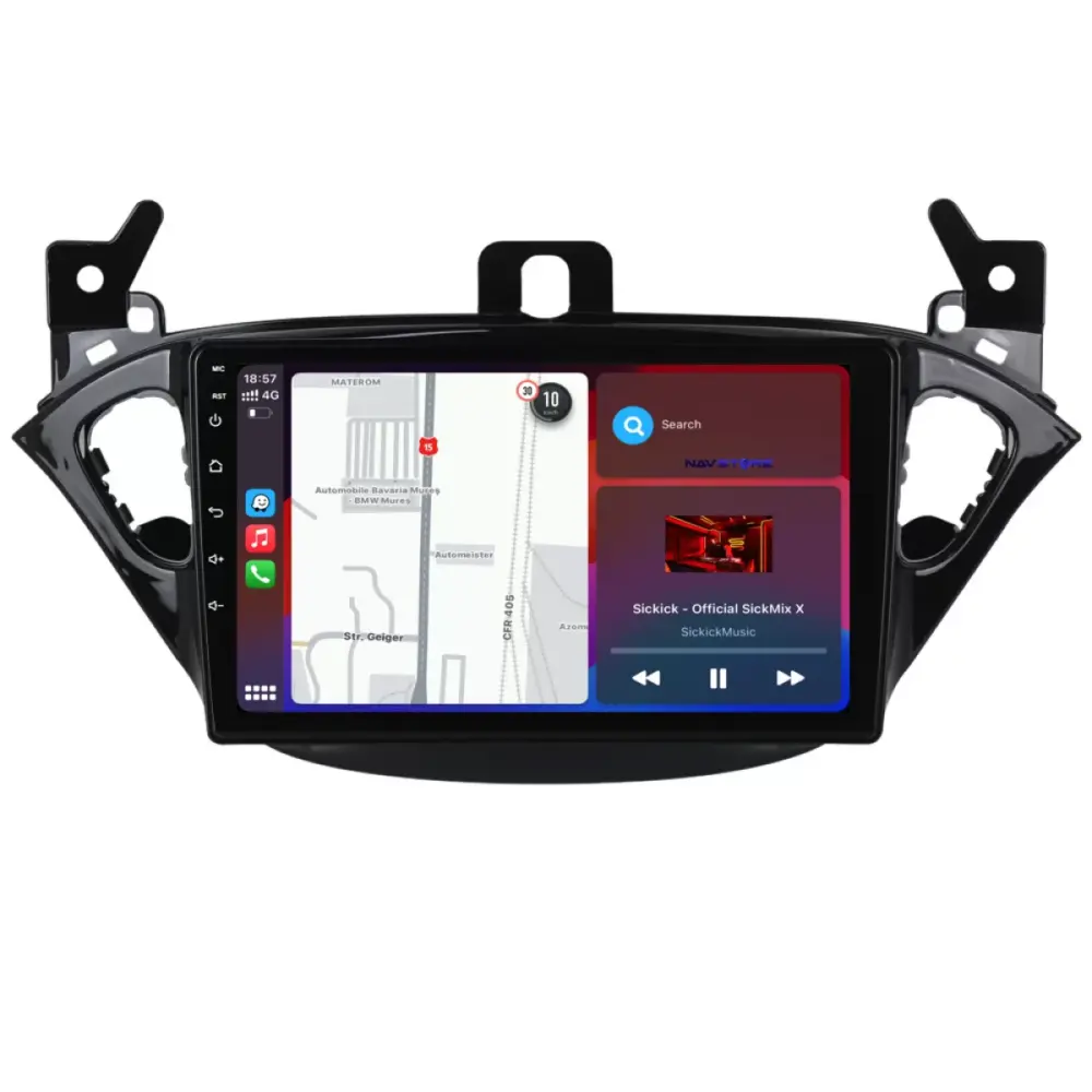 Navigazione 9 Pollici 4gb Ram 64gb Opel Corsa e 2012-2019