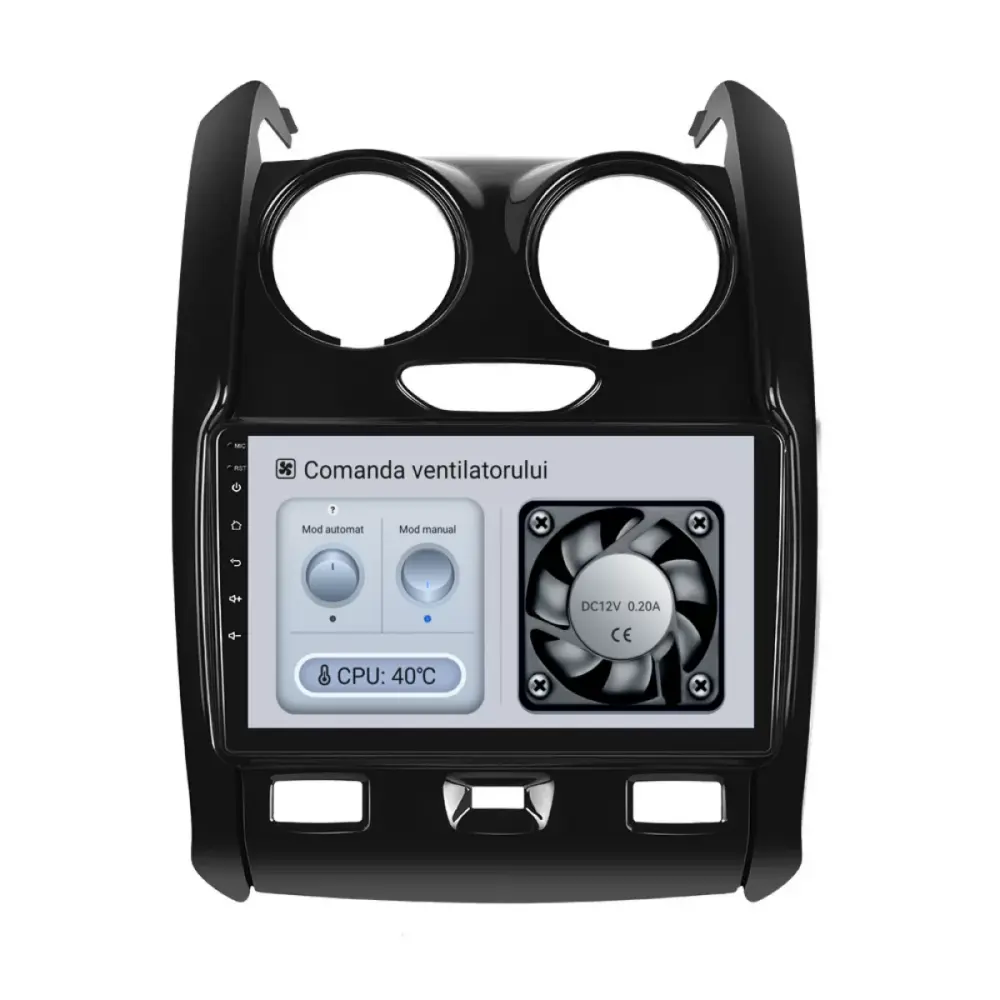 Navigazione Android 9 Pollici 4gb Ram 64gb Dacia Duster 2010-2020