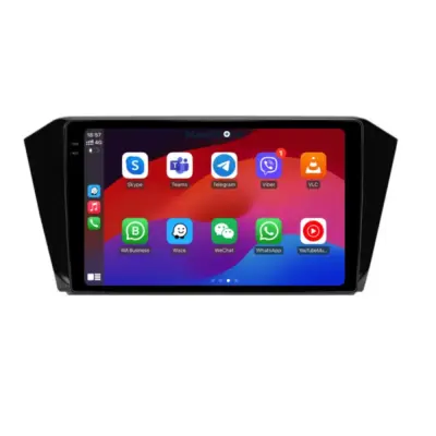 Navigazione con Display 2K 8gb Ram 256gb Storage per Volkswagen Passat B8