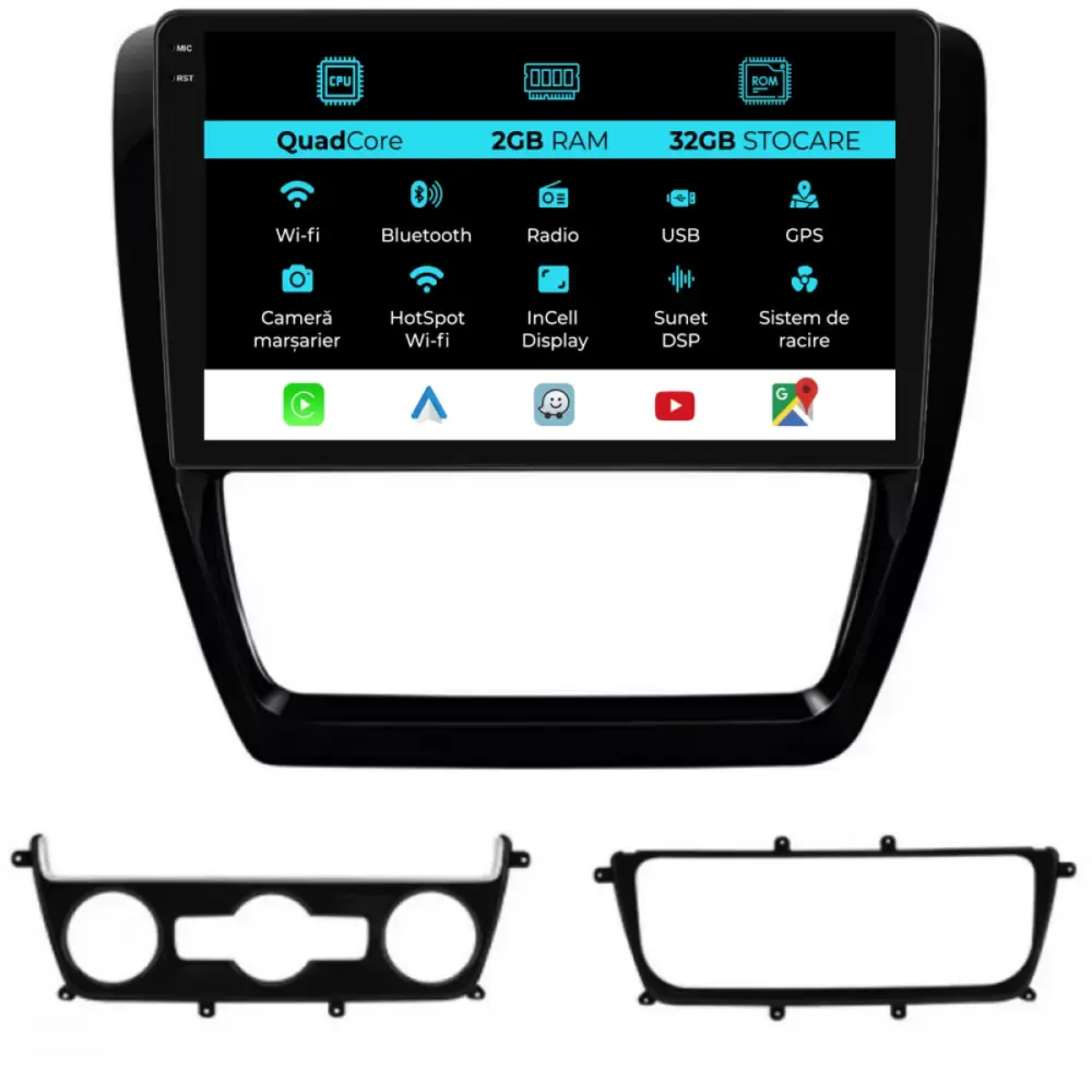 Navigazione Dedicata 10 Pollici Android Auto Carplay per Volkswagen Jetta