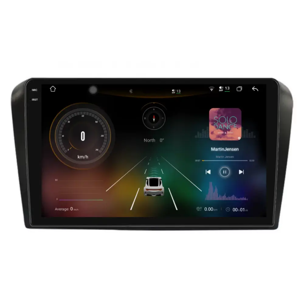 Navigazione Dedicata 12gb Ram 256gb Android Auto Carplay per Mazda 6 2002-2008