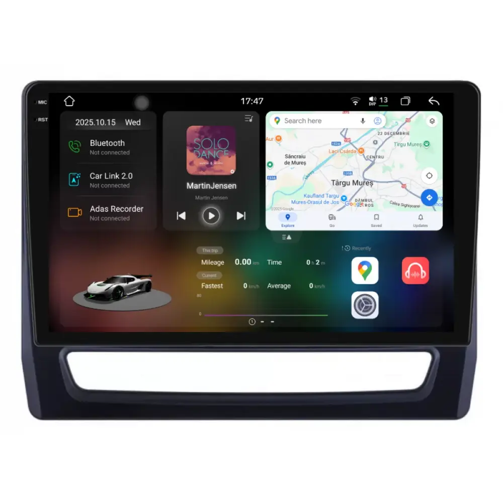 Navigazione Dedicata 12gb Ram 256gb Android Auto Carplay per Mitsubishi Asx