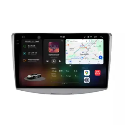 Navigazione Dedicata 12gb Ram 256gb Android Auto Carplay per Volkswagen Passat